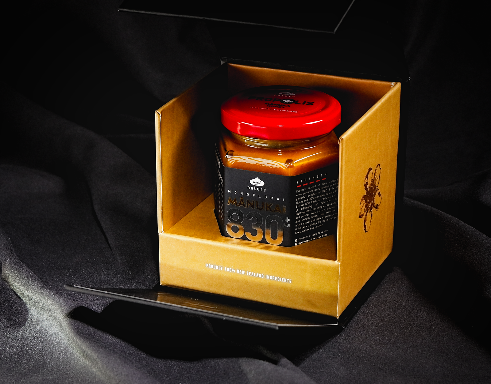 Mānuka Honey MGO830+ with Propolis Additional Image