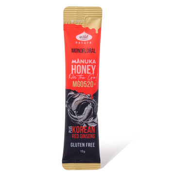 Korean Red Ginseng with Manuka Honey MGO 520+ 28 Sachets – WildNature