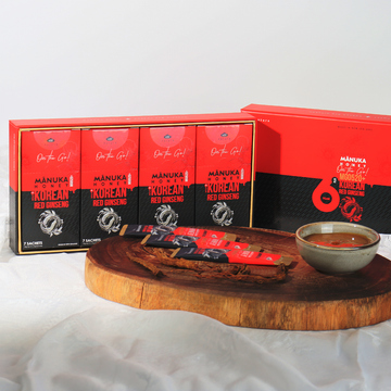Korean Red Ginseng with Manuka Honey MGO 520+ 28 Sachets – WildNature